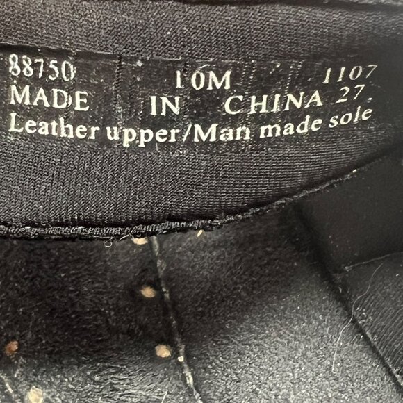 Clarks Womens Springers Navy Blue Leather Sandal 88750‎ Size 10 Medium - Picture 9 of 9